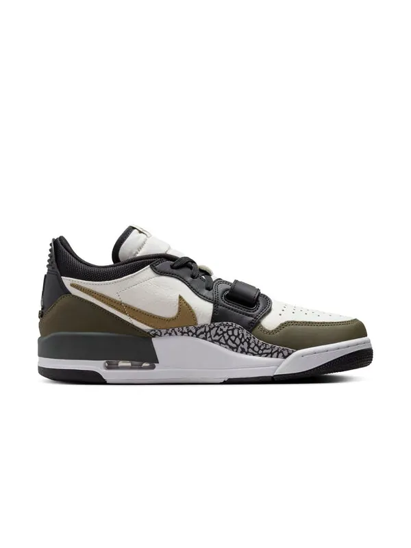 Кроссовки legacy 312 low 'sail medium olive' Air Jordan — изображение 2 из 4, оливковый/черный/серый