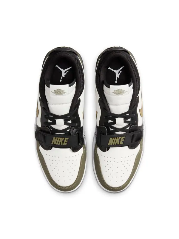 Кроссовки legacy 312 low 'sail medium olive' Air Jordan — изображение 4 из 4, оливковый/черный/серый