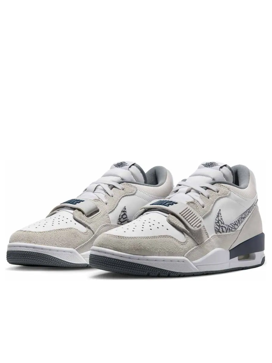 Кроссовки Air Jordan Legacy 312 Low 'White Midnight Navy Cool Grey' — изображение 3 из 6, белый