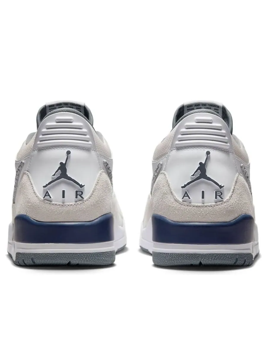 Кроссовки Air Jordan Legacy 312 Low 'White Midnight Navy Cool Grey' — изображение 5 из 6, белый