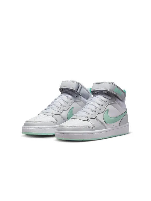 Кроссовки суд боро мид 2 Nike — изображение 3 из 4, серый/зеленый