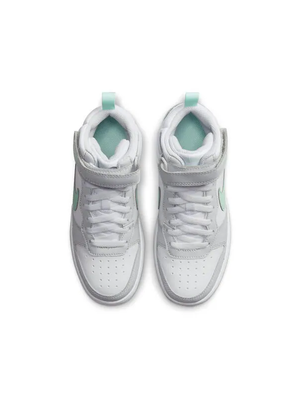 Кроссовки суд боро мид 2 Nike — изображение 4 из 4, серый/зеленый