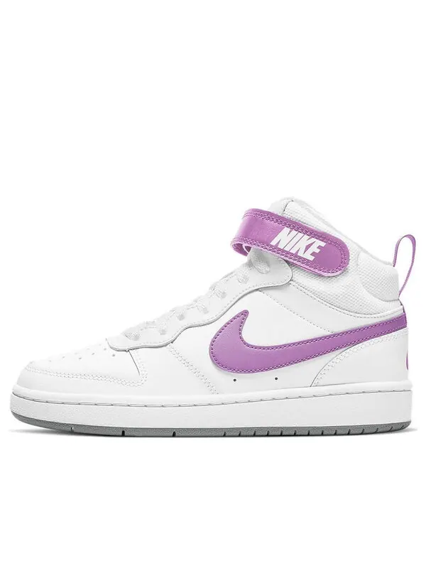 Кроссовки суд боро мид 2 Nike — изображение 1 из 4, белый/фиолетовый