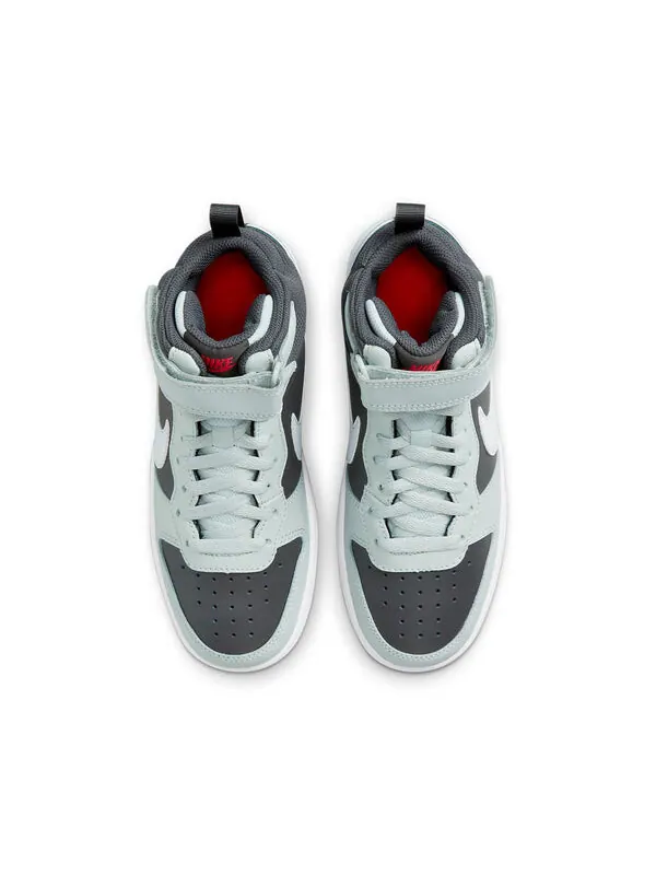 Кроссовки суд боро мид 2 Nike — изображение 4 из 4, серый/белый