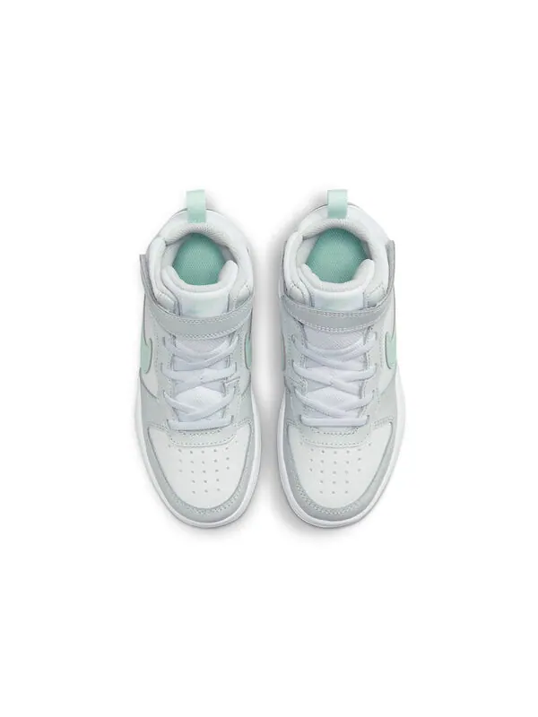 Кроссовки court borough mid 2 'pure platinum mint foam' Nike — изображение 4 из 4, серый