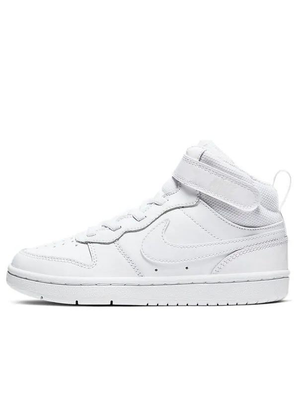 Кроссовки Court Borough Mid 2липучки Nike — изображение 1 из 4, белый