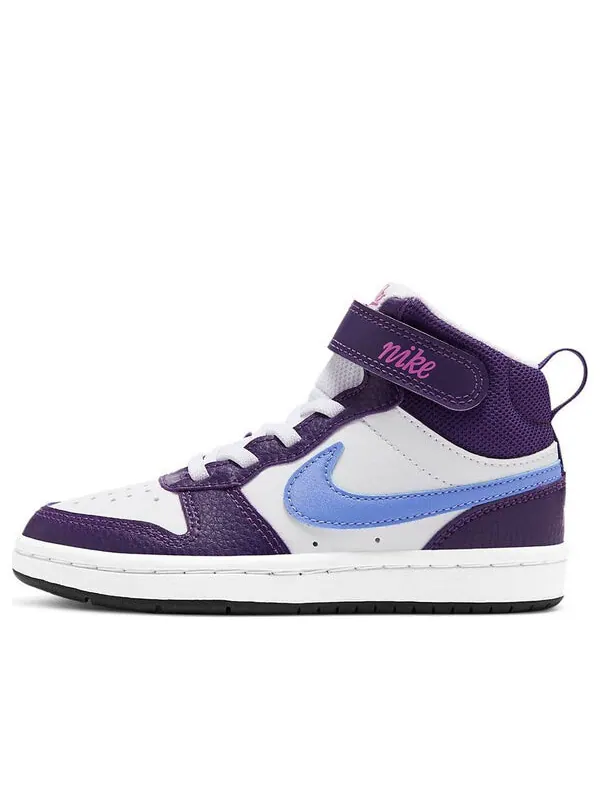 Кроссовки суд боро мид 2 Nike — изображение 1 из 4, фиолетовый/белый/синий