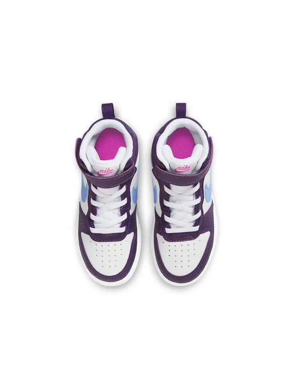Кроссовки суд боро мид 2 Nike — изображение 4 из 4, фиолетовый/белый/синий