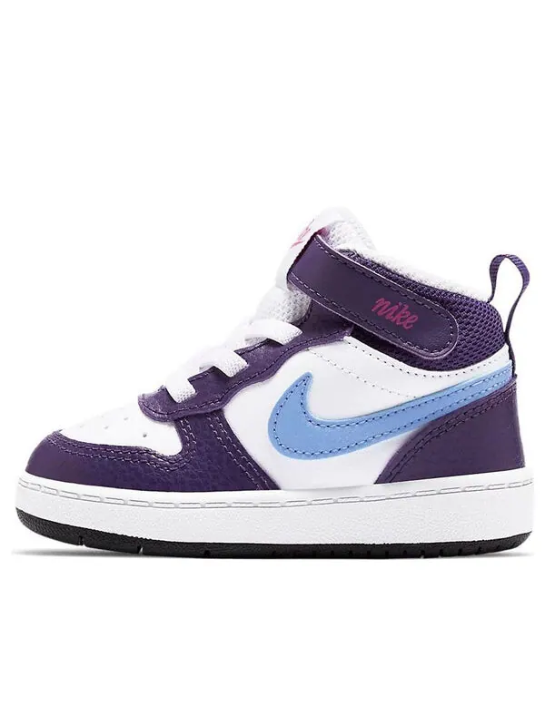 Кроссовки суд боро мид 2 Nike — изображение 1 из 4, фиолетовый/белый/синий