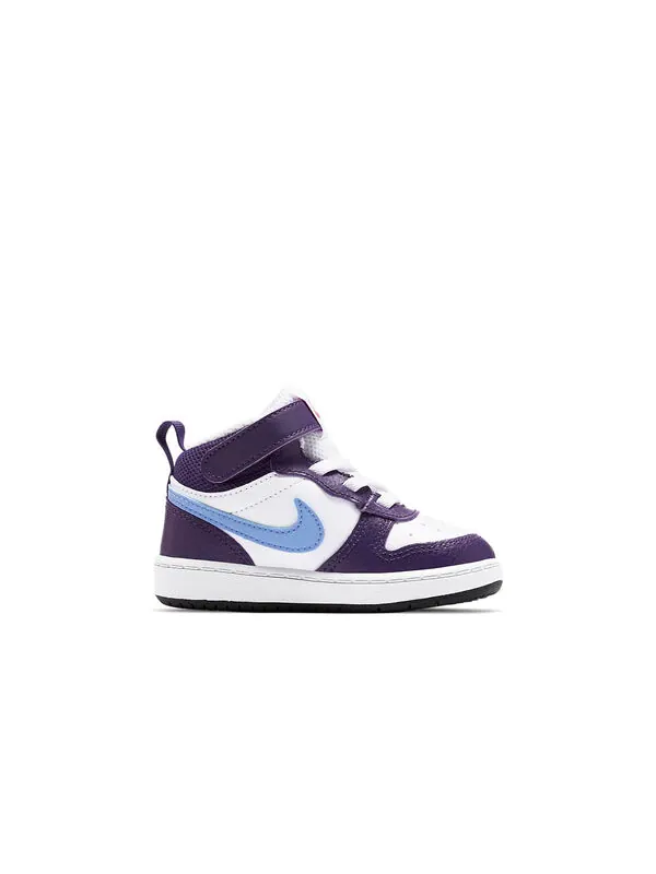 Кроссовки суд боро мид 2 Nike — изображение 2 из 4, фиолетовый/белый/синий