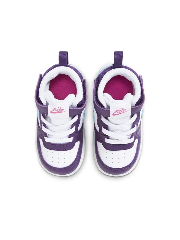 Кроссовки суд боро мид 2 Nike — изображение 4 из 4, фиолетовый/белый/синий