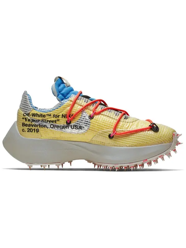 Кроссовки x off white vapor street Nike — изображение 2 из 4, желтый/черный-светлый