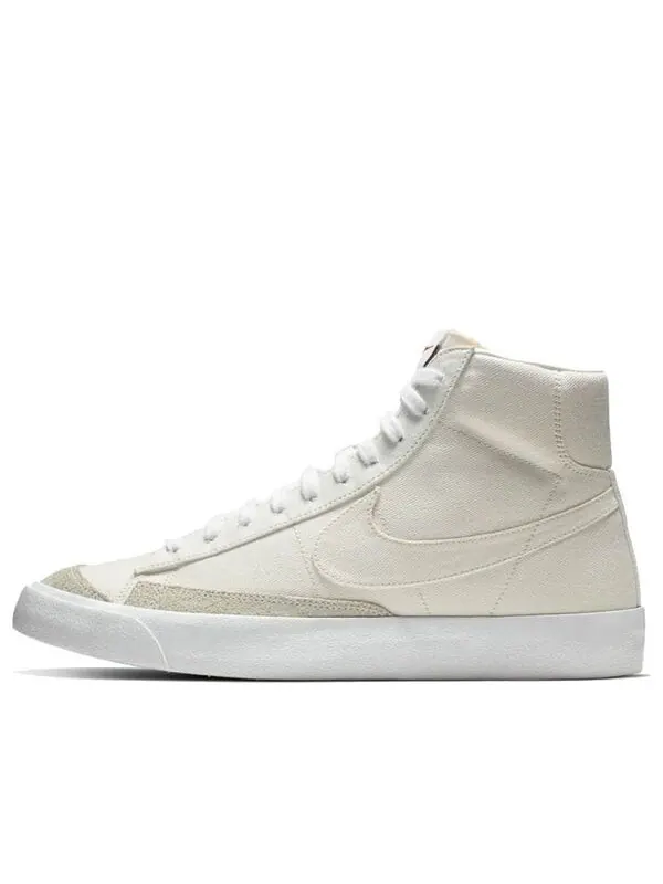 Кроссовки blazer mid '77 canvas 'sail' Nike — изображение 1 из 4, белый