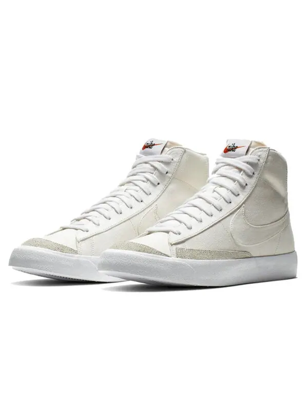 Кроссовки blazer mid '77 canvas 'sail' Nike — изображение 3 из 4, белый