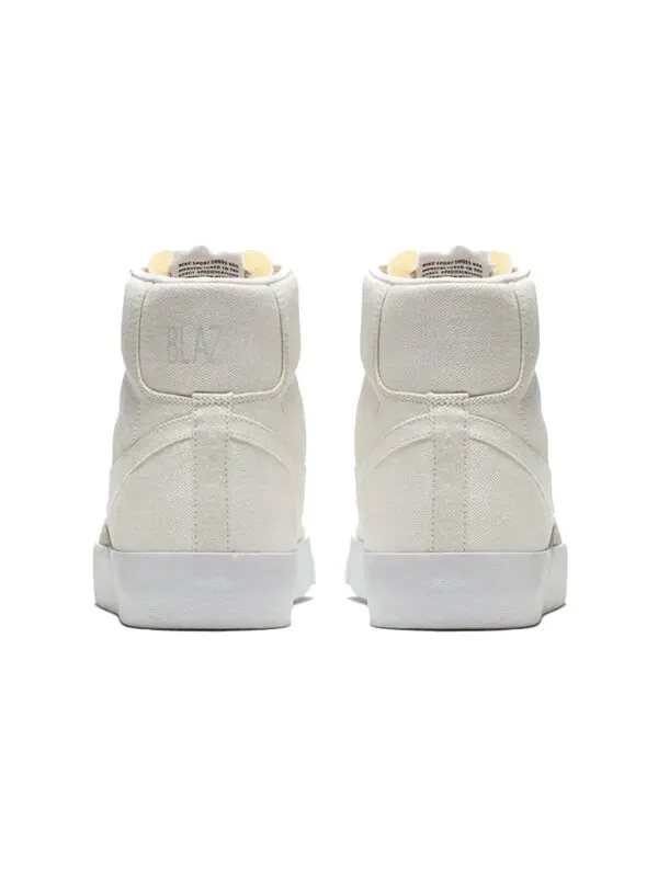 Кроссовки blazer mid '77 canvas 'sail' Nike — изображение 4 из 4, белый