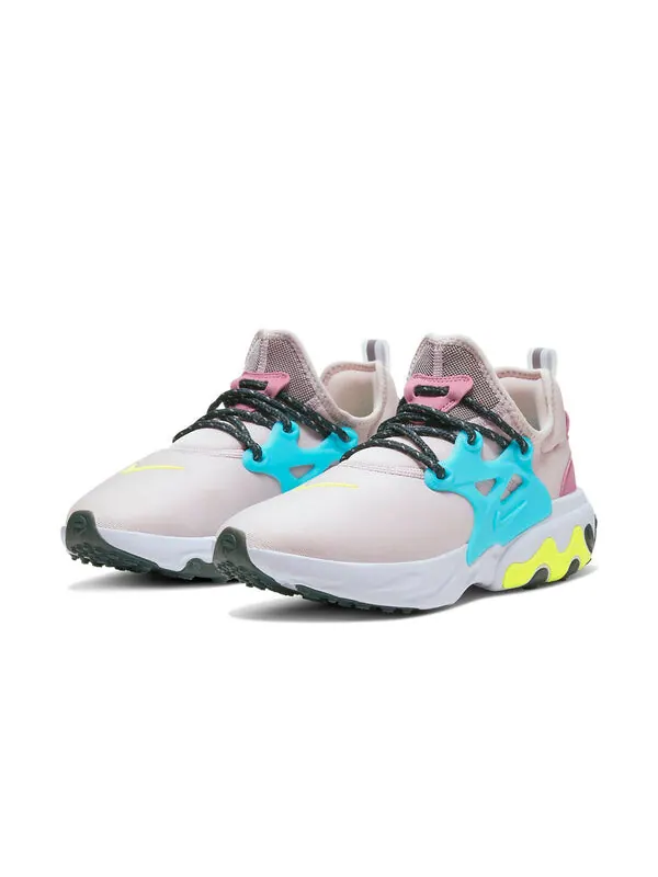 Кроссовки реагируют мгновенно Nike — изображение 3 из 4, розовый/синий/желтый