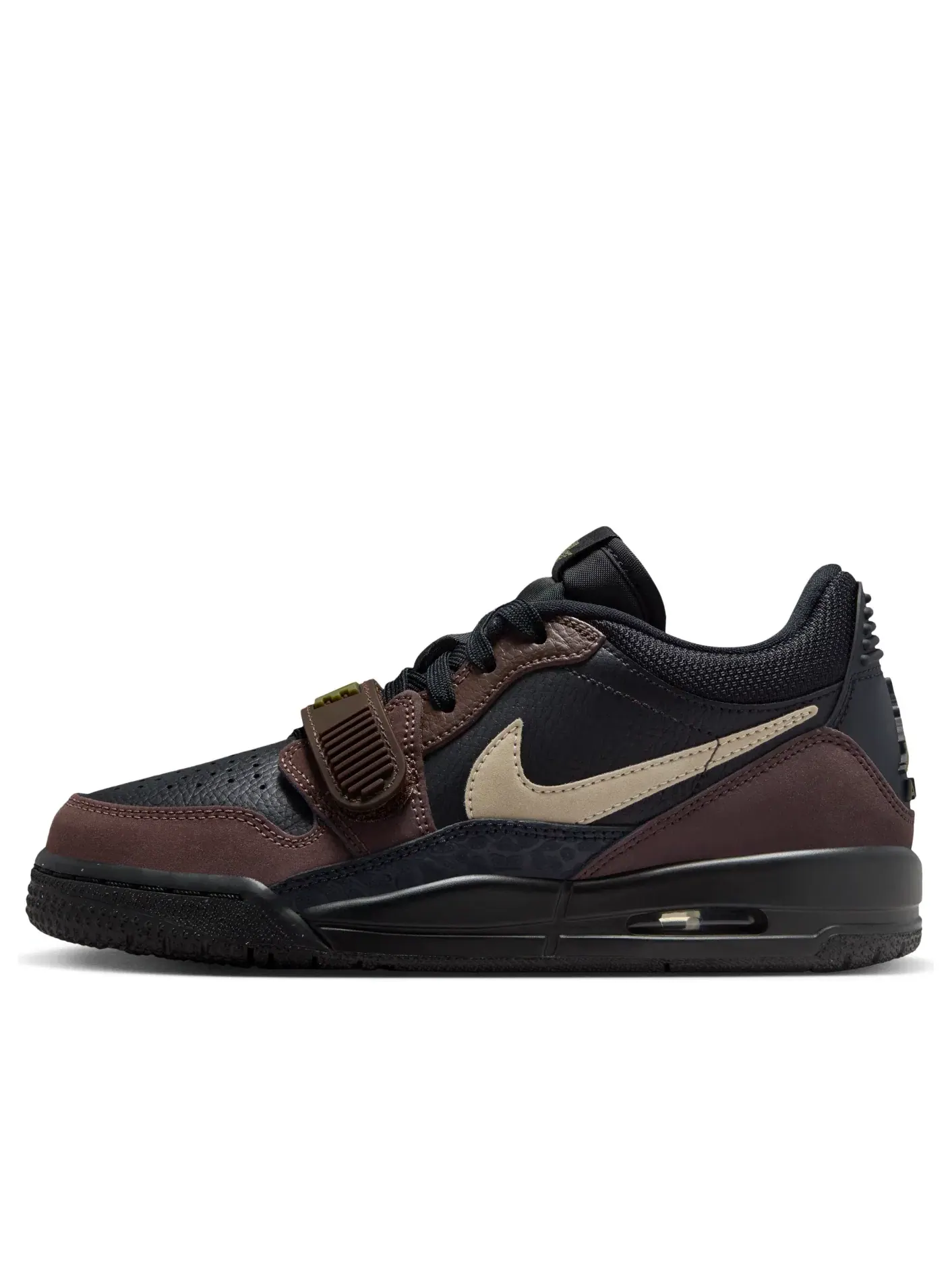 Детские кроссовки с шнуровкой Air Jordan Legacy 312 Low Black Brown — изображение 1 из 6, черный