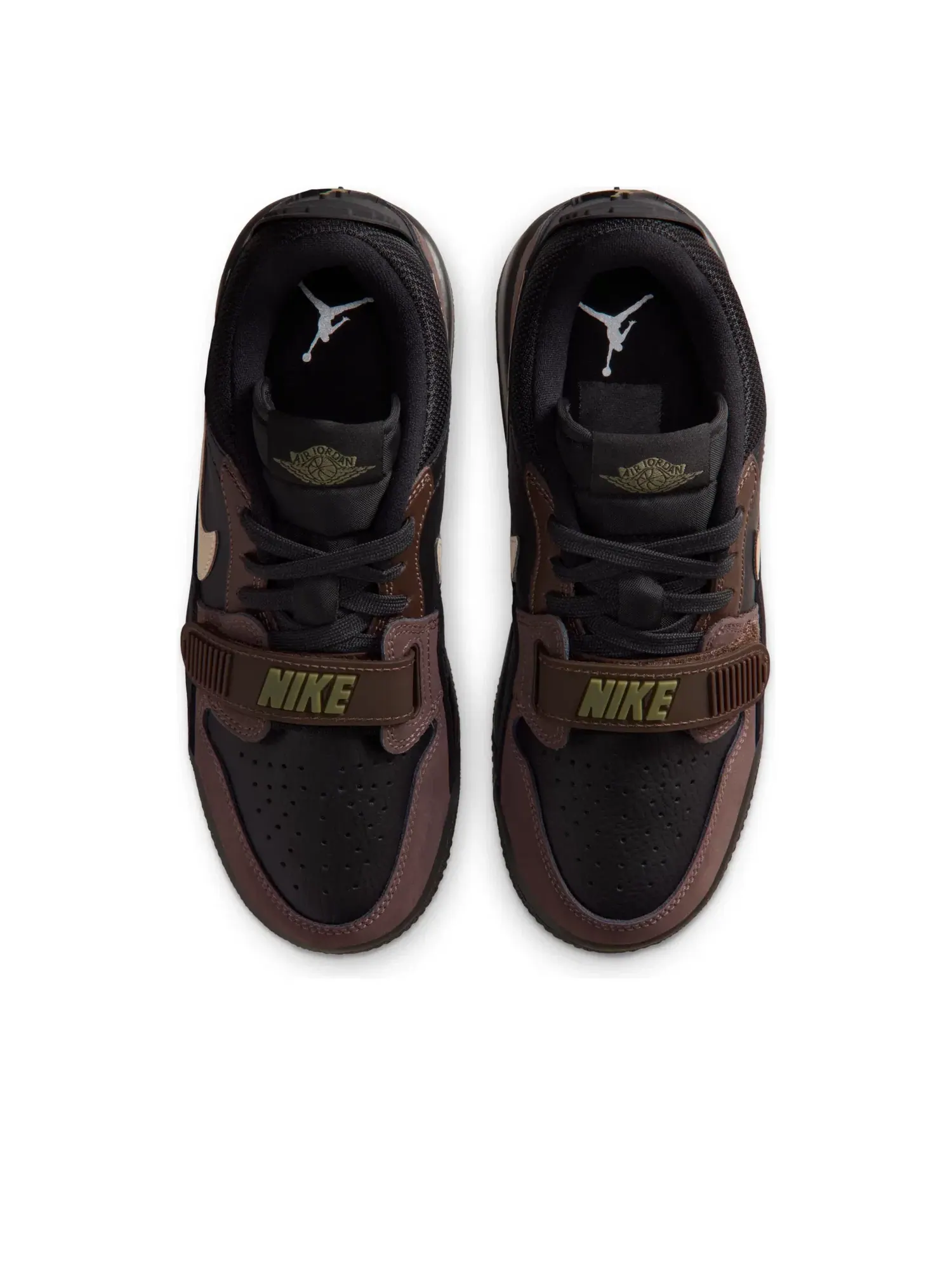 Детские кроссовки с шнуровкой Air Jordan Legacy 312 Low Black Brown — изображение 2 из 6, черный