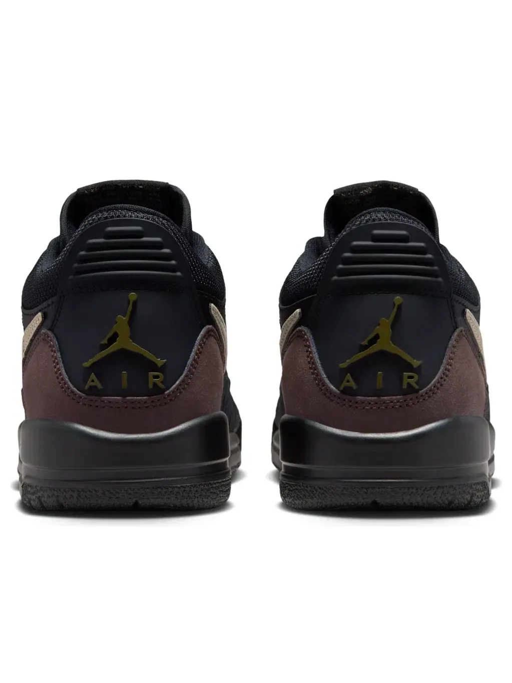 Детские кроссовки с шнуровкой Air Jordan Legacy 312 Low Black Brown — изображение 3 из 6, черный