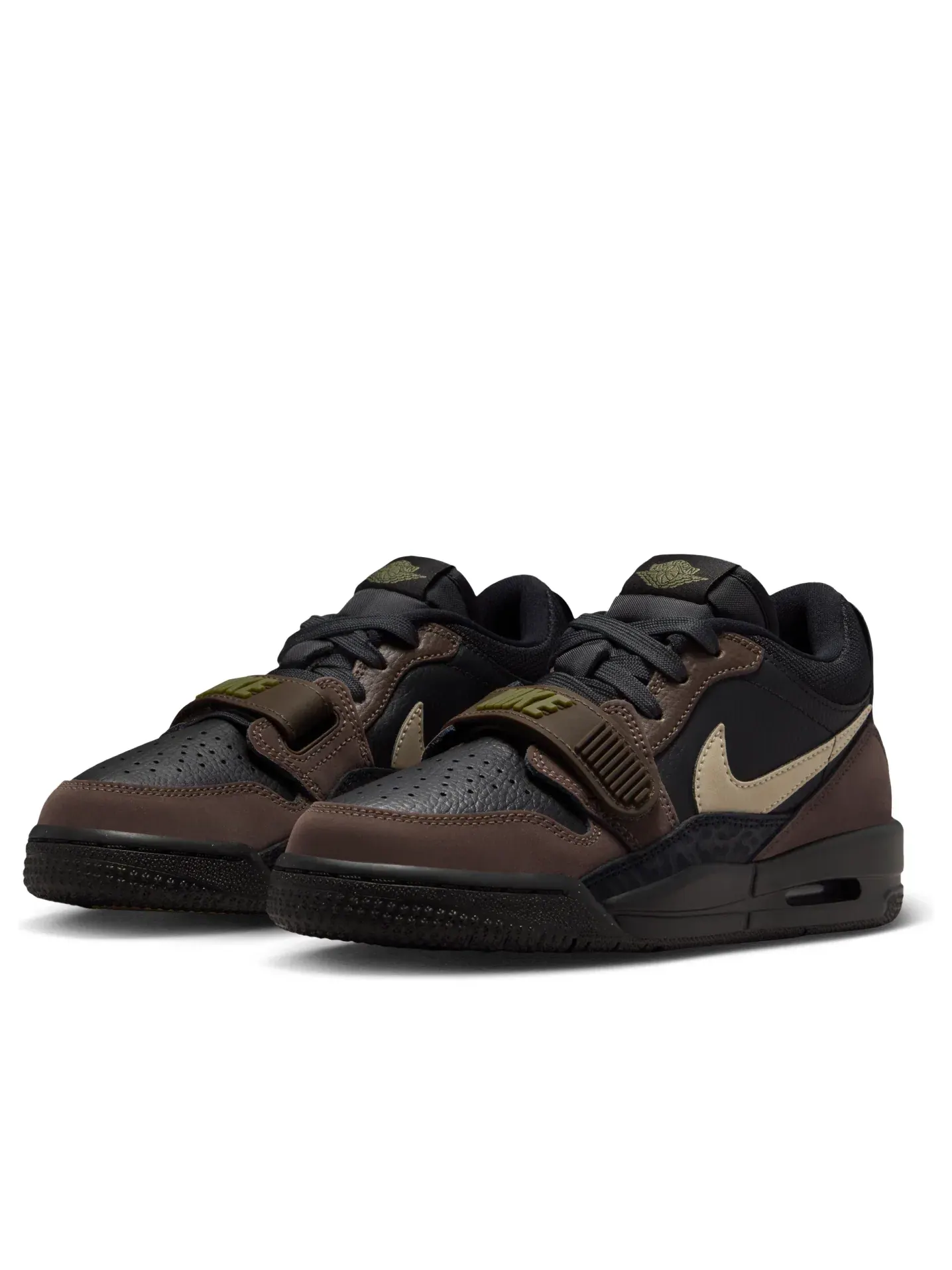 Детские кроссовки с шнуровкой Air Jordan Legacy 312 Low Black Brown — изображение 4 из 6, черный