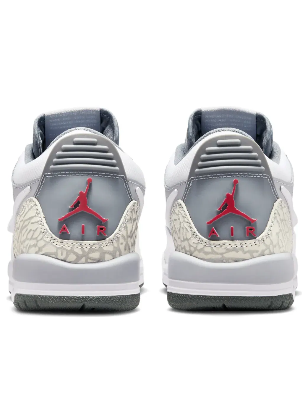 Кроссовки Air Jordan Legacy 312 Low 'Wolf Grey White Cool Grey' CD9054-005 — изображение 3 из 6, серый