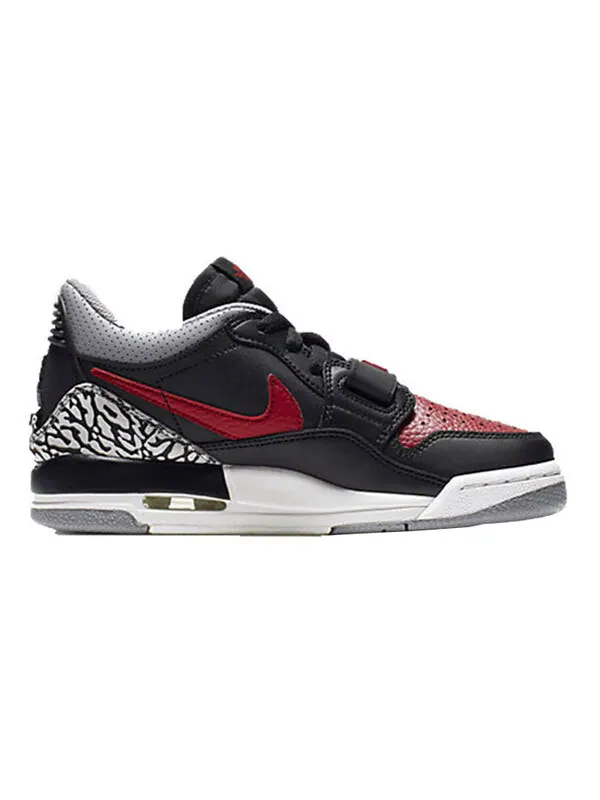 Кроссовки Legacy 312 низкие Air Jordan — изображение 2 из 4, черный-серый-красный