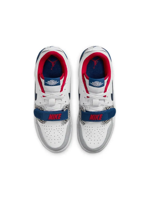 Кроссовки Legacy 312 низкие Air Jordan — изображение 4 из 4, белый/синий