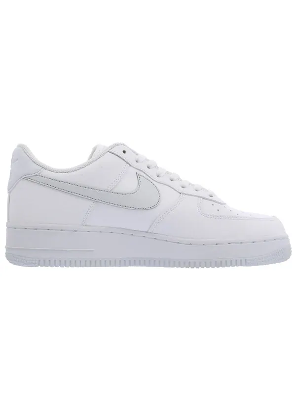 Кроссовки air force 1 low '07 'white metallic silver' Nike — изображение 2 из 4, белый/серебристый