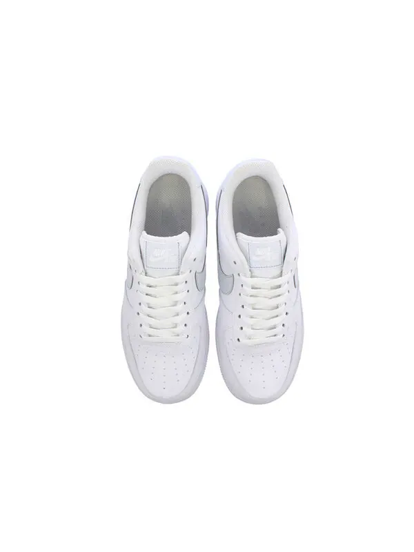 Кроссовки air force 1 low '07 'white metallic silver' Nike — изображение 4 из 4, белый/серебристый