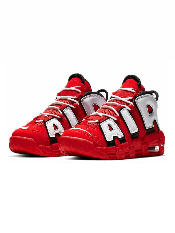 Кроссовки air more uptempo 'hoop pack' Nike — изображение 2 из 4, красный/белый-черный