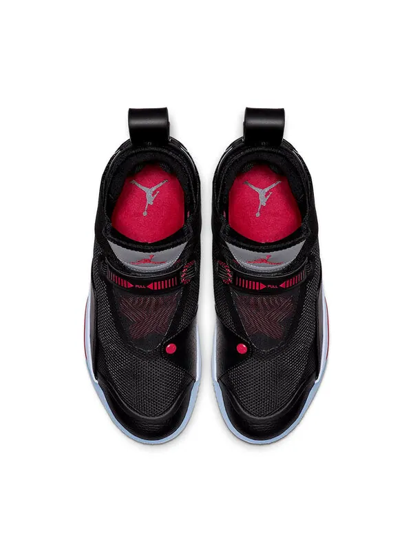 Кроссовки 33 с. Air Jordan — изображение 4 из 4, черный/красный-серый
