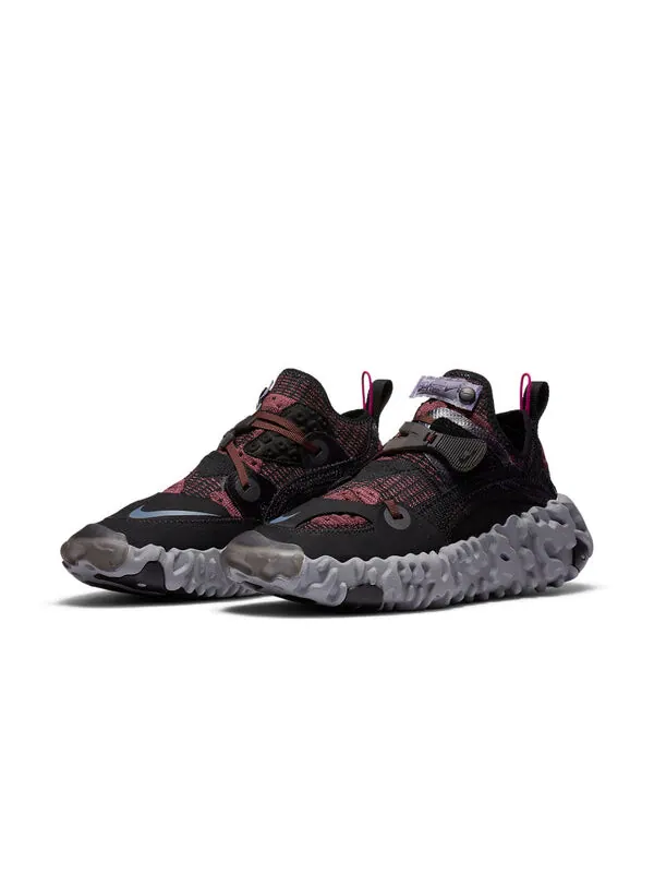 Кроссовки ispa overreact flyknit Nike — изображение 3 из 4, черный/серый