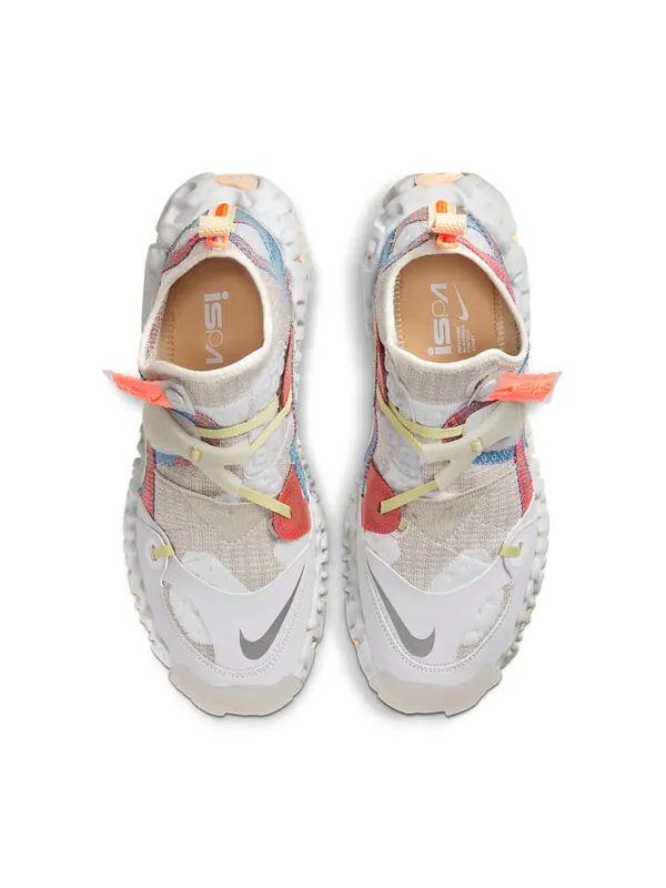Кроссовки ispa overreact flyknit Nike — изображение 4 из 4, белый/красный