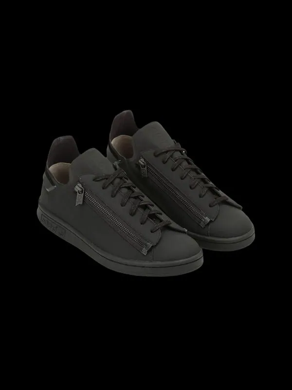 Модные кроссовки y 3 stan smith zip Adidas — изображение 3 из 4, черный/черный/черный