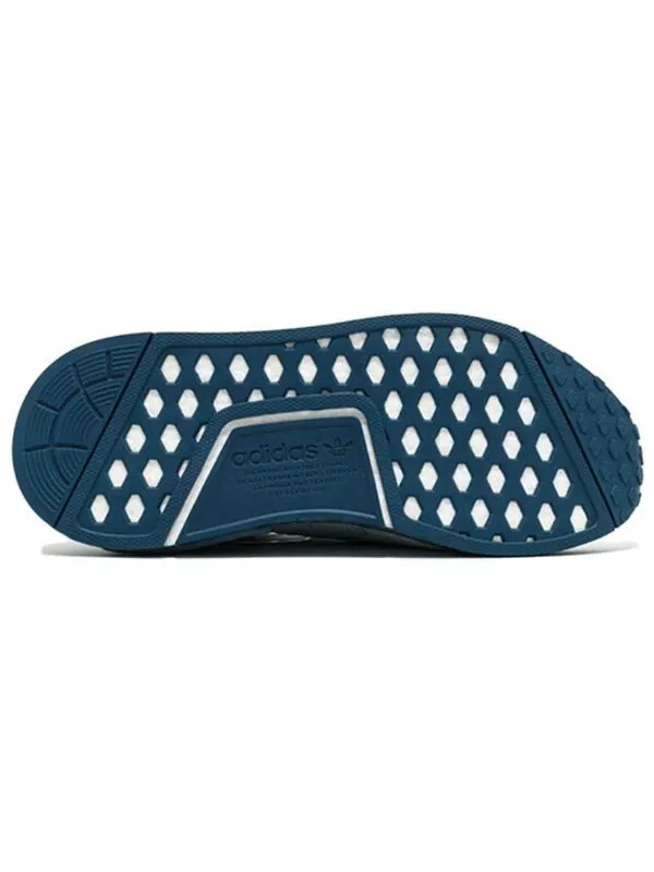 Кроссовки nmd_r1 primeknit Adidas — изображение 4 из 4, зеленый