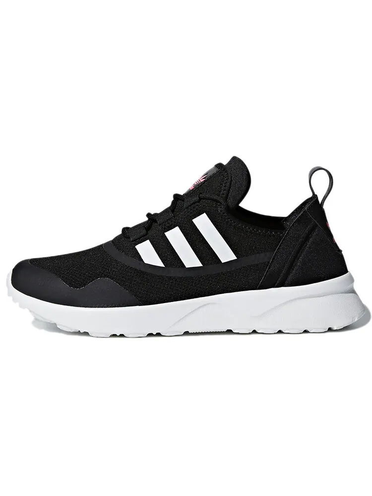 Кроссовки adidas originals ZX Flux Lifestyle Women's — изображение 1 из 3, черный/белый