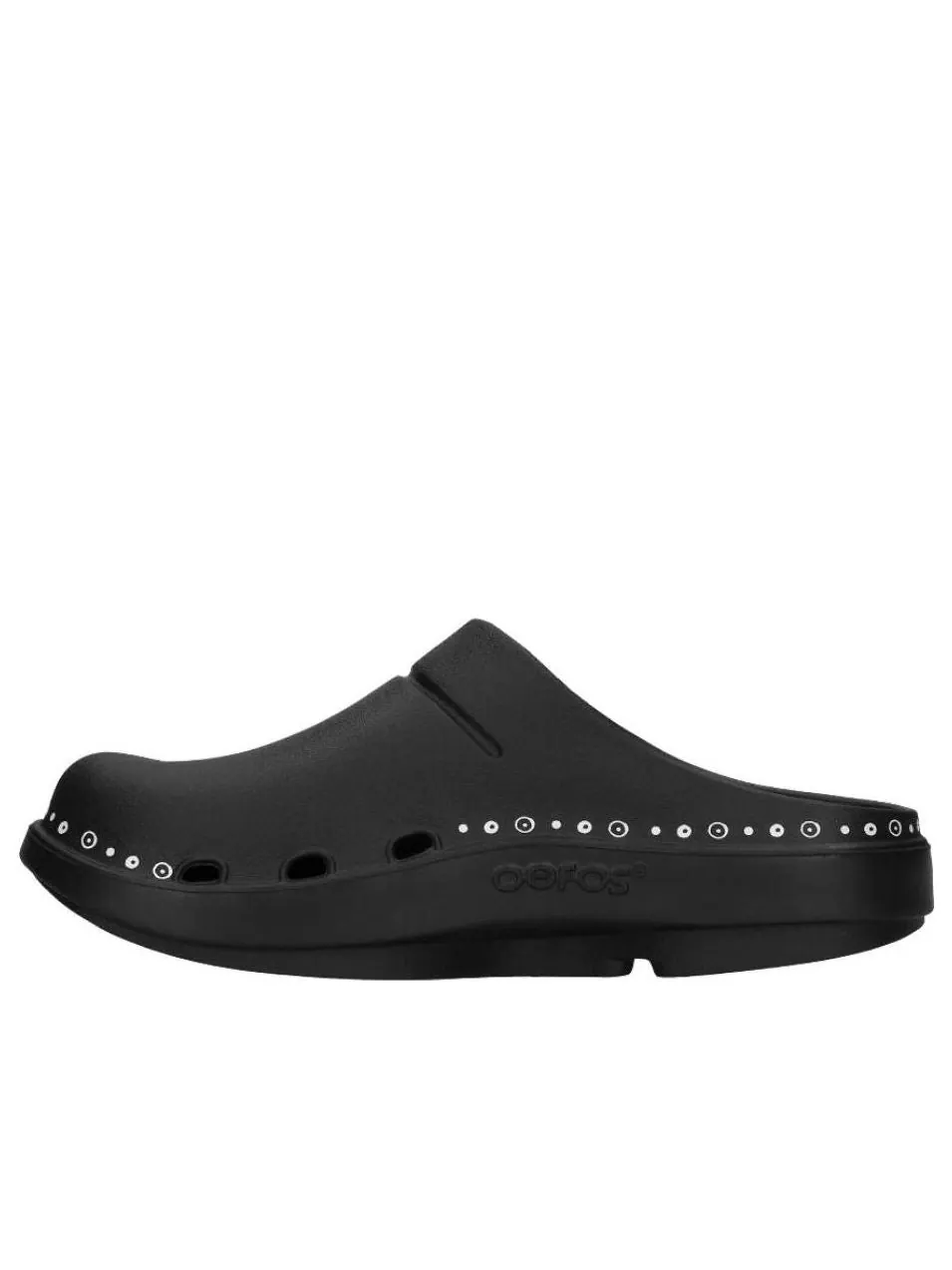 Oofos x 10 Corso Como Clog 'Black' — изображение 1 из 4, черный