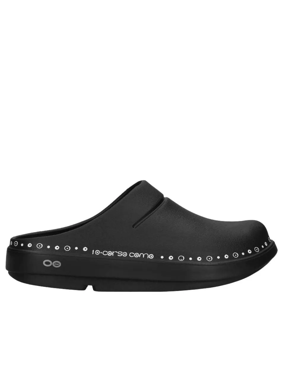 Oofos x 10 Corso Como Clog 'Black' — изображение 2 из 4, черный