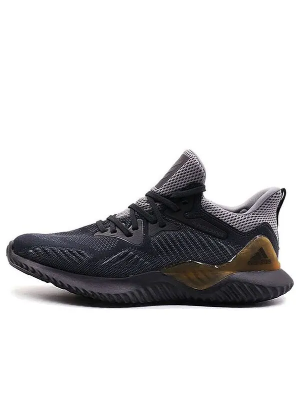 Кроссовки alphabounce beyond Adidas — изображение 1 из 4, серый/золотистый