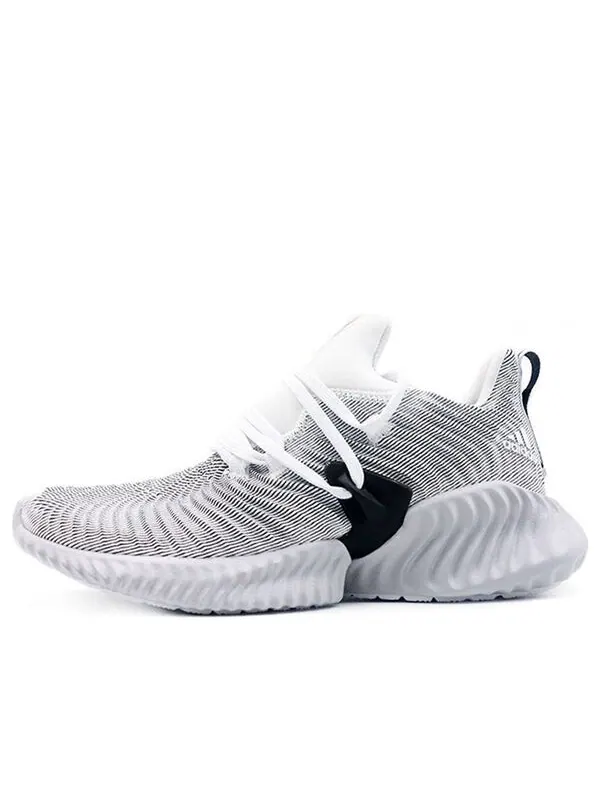 Кроссовки alphabounce instinct 'cloud white' Adidas — изображение 1 из 4, черный