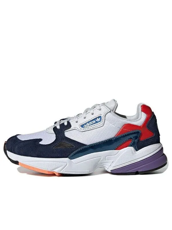 Массивные кеды Falcon Adidas — изображение 1 из 4, белый/темно-синий