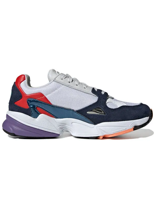 Массивные кеды Falcon Adidas — изображение 2 из 4, белый/темно-синий