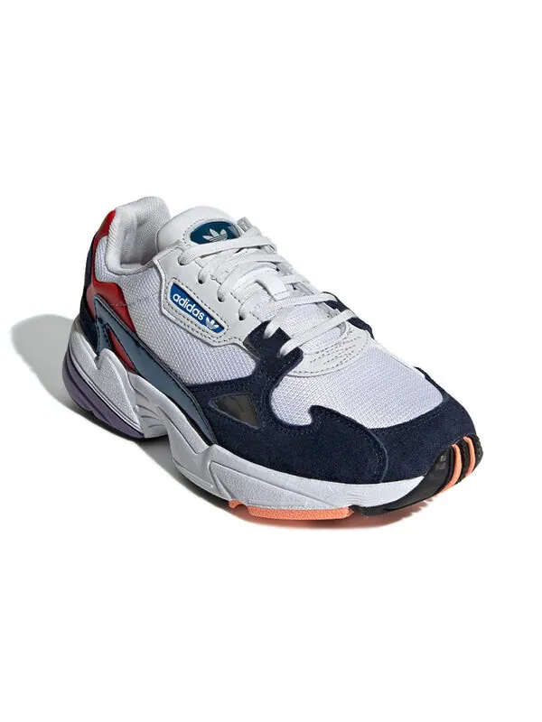 Массивные кеды Falcon Adidas — изображение 3 из 4, белый/темно-синий