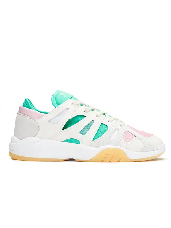 Кроссовки размер низкий Adidas — изображение 2 из 4, белый/зеленый/розовый