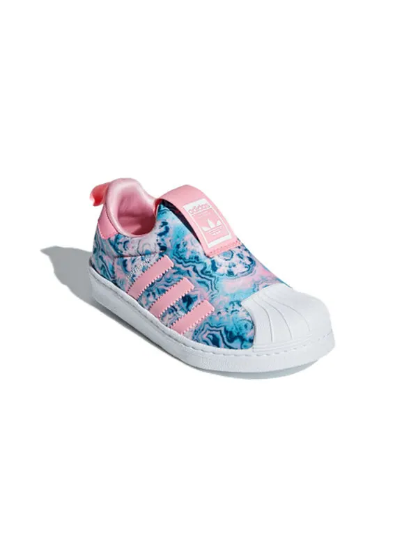 Кроссовки оригиналы superstar 360 c Adidas — изображение 3 из 4, розовый/синий/белый
