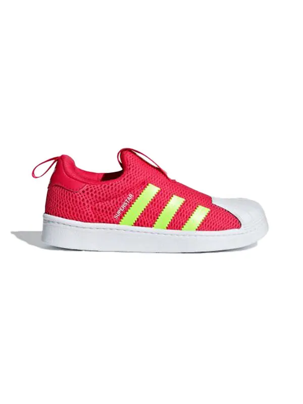 Кроссовки оригинальные superstar 360 c розовые красные Adidas — изображение 2 из 4, розовый