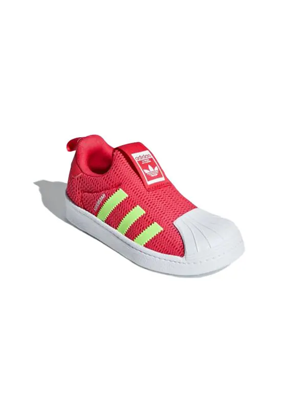 Кроссовки оригинальные superstar 360 c розовые красные Adidas — изображение 3 из 4, розовый