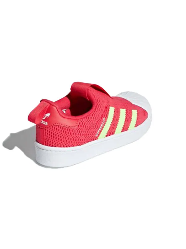 Кроссовки оригинальные superstar 360 c розовые красные Adidas — изображение 4 из 4, розовый