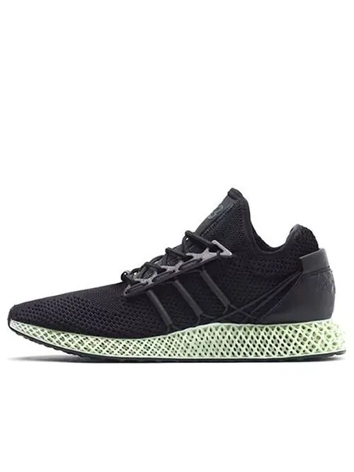 Кроссовки y-3 runner 4d ii 'core black' Adidas — изображение 1 из 4, черный