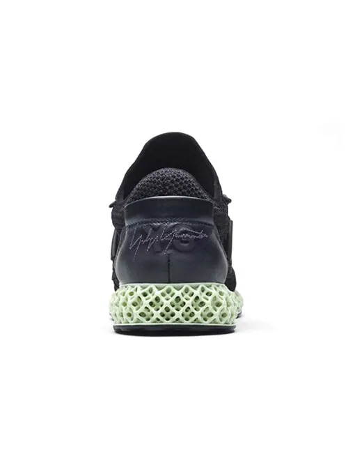 Кроссовки y-3 runner 4d ii 'core black' Adidas — изображение 4 из 4, черный